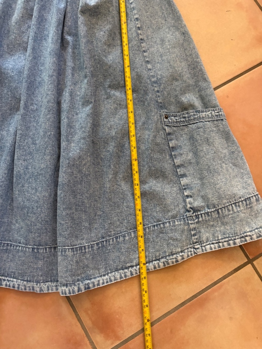 Free People Light Blue Denim Mini Dress - Picture 5 of 6